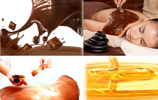 Ritual miere si ciocolata la Kamiya Therapy! Include: peeling corporal impachetare ciocolata masaj de relaxare reflexoterapie sauna cu infrarosu radiofrecventa faciala tratament maini si picioare! Totul incepand de la 149 lei!