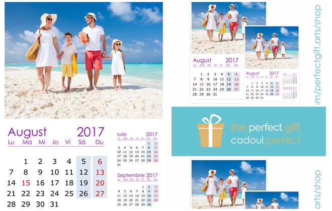 Imagine cupon oferta - 
										Calendar de perete personalizat! 
										Personalizeaza-ti calendarul cu pozele preferate! Calendar de perete A3 sau A4, incepand de la doar 23 lei, numai la Perfect Gift Arts! Un cadou surpriza pentru oricine!
									